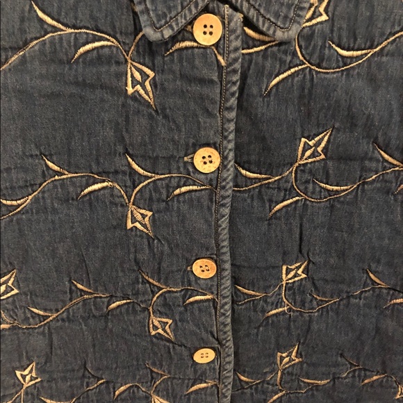 New Direction Women's Quilted Vest Sz M - Picture 3 of 4